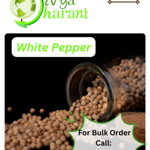 White Pepper 250g a divya dharani product which is organically grown